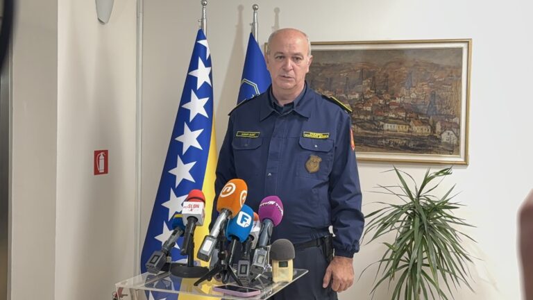 Starješina PVJ Tuzla Jasmin Jahić - Foto: Blicko/BH Reporter