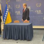 Šmit i Tarner otvorili ploču “Trga dejtonskog mira”: Građani BiH zaslužuju stabilnu budućnost nakon pakla kojeg su prošli