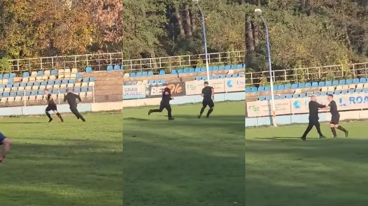 Tuča sa sudijama. Facebook