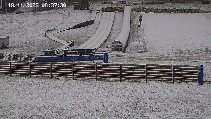 Bjelašnica pod sniježnim pokrivačem. OC Bjelašnica Live kamera
