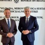 Čović i Piletić razgovarali u Zagrebu o socijalnim projektima i evropskom putu BiH