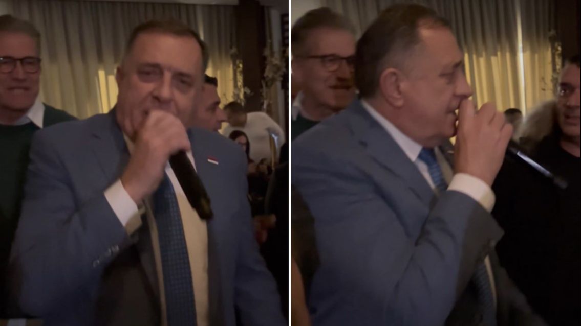 Dodik nakon pobjede Karana se uhvatio mikrofona pa zapjevao