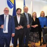 Predstavnici Odbora za ustavna pitanja Evropskog parlamenta u posjeti VSTV-u BiH