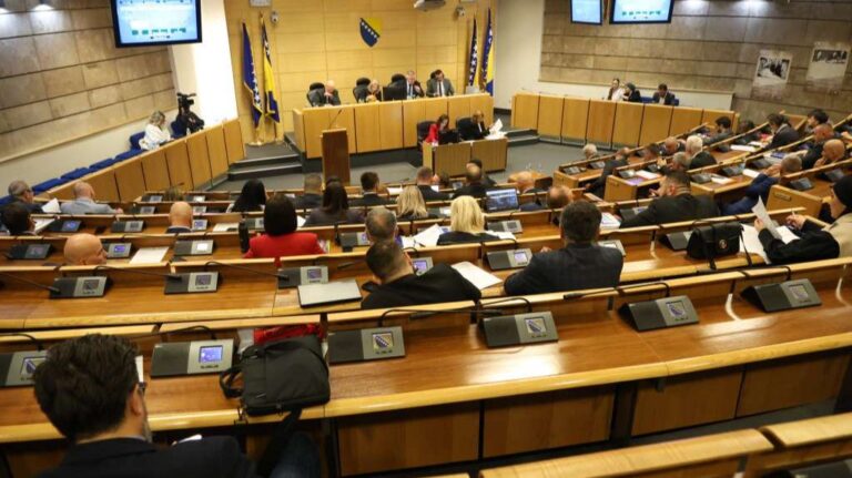 Predstavnički dom Parlamenta FBiH. FENA