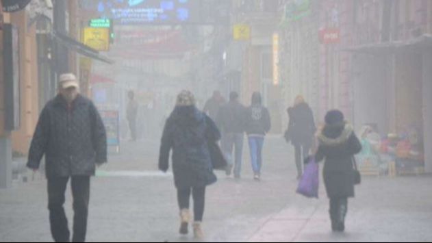 Zagađen zrak u Sarajevu. FENA