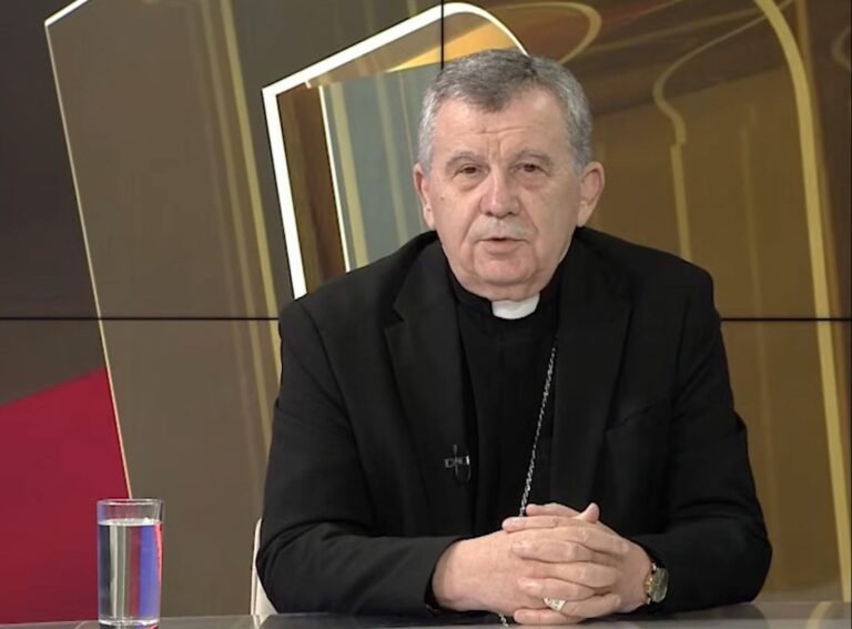 Nadbiskup Tomo Vukšić. Federalna televizija