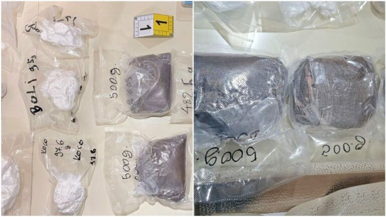 Pronađena droga. FUP