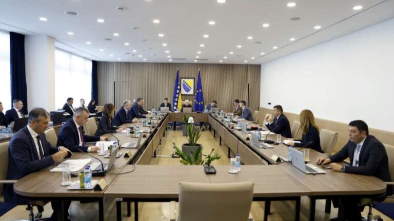 Vijeće ministara BiH. FENA