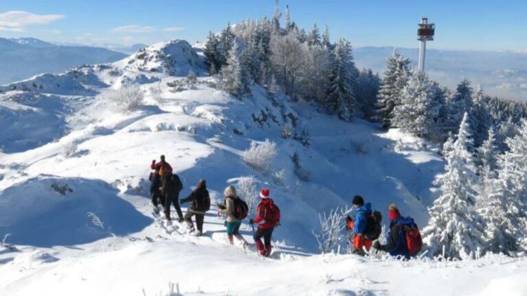 Novogodišnji uspon na najviši vrh Trebevića. Fena
