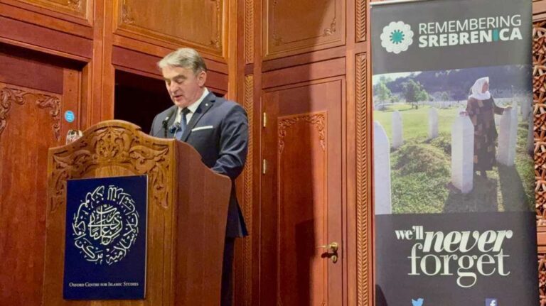 Komšić održao predavanje o postdejtonskoj BiH. Predsjedništvo BIH