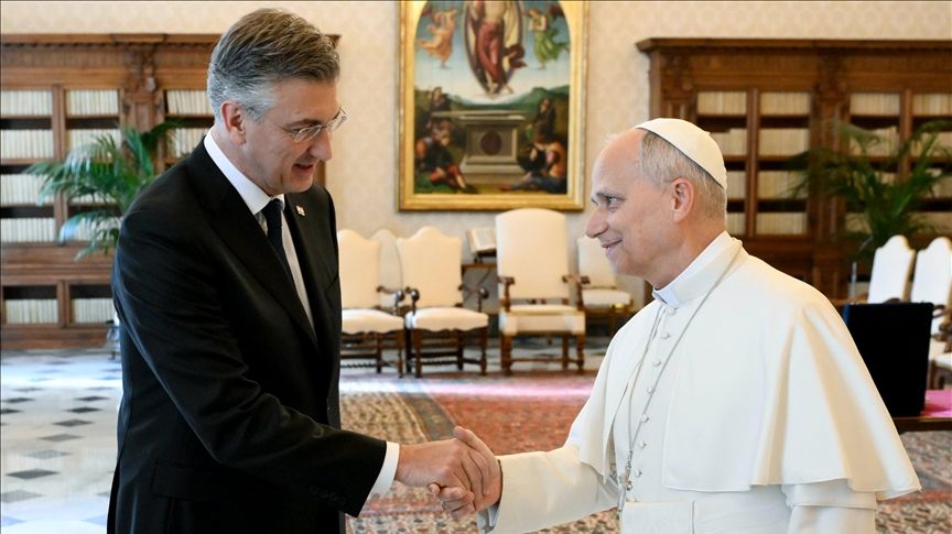Plenković i papa Lav XIV. Platforma X