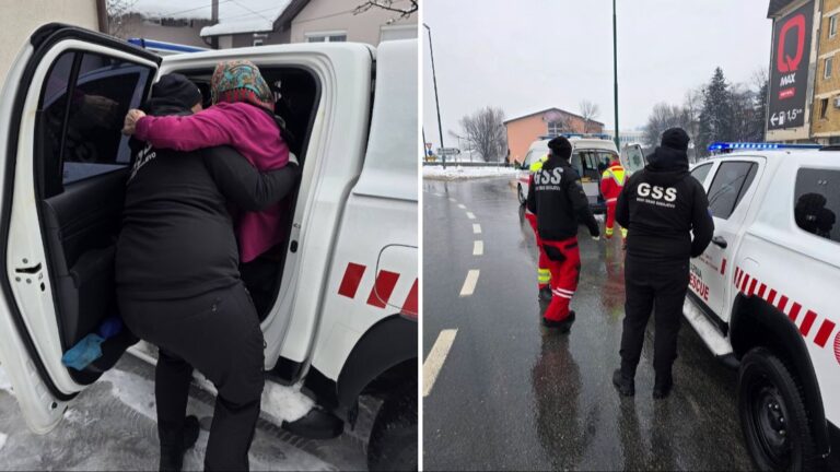 GSS pomogao pri transportu teško bolesne sugrađanke. Facebook