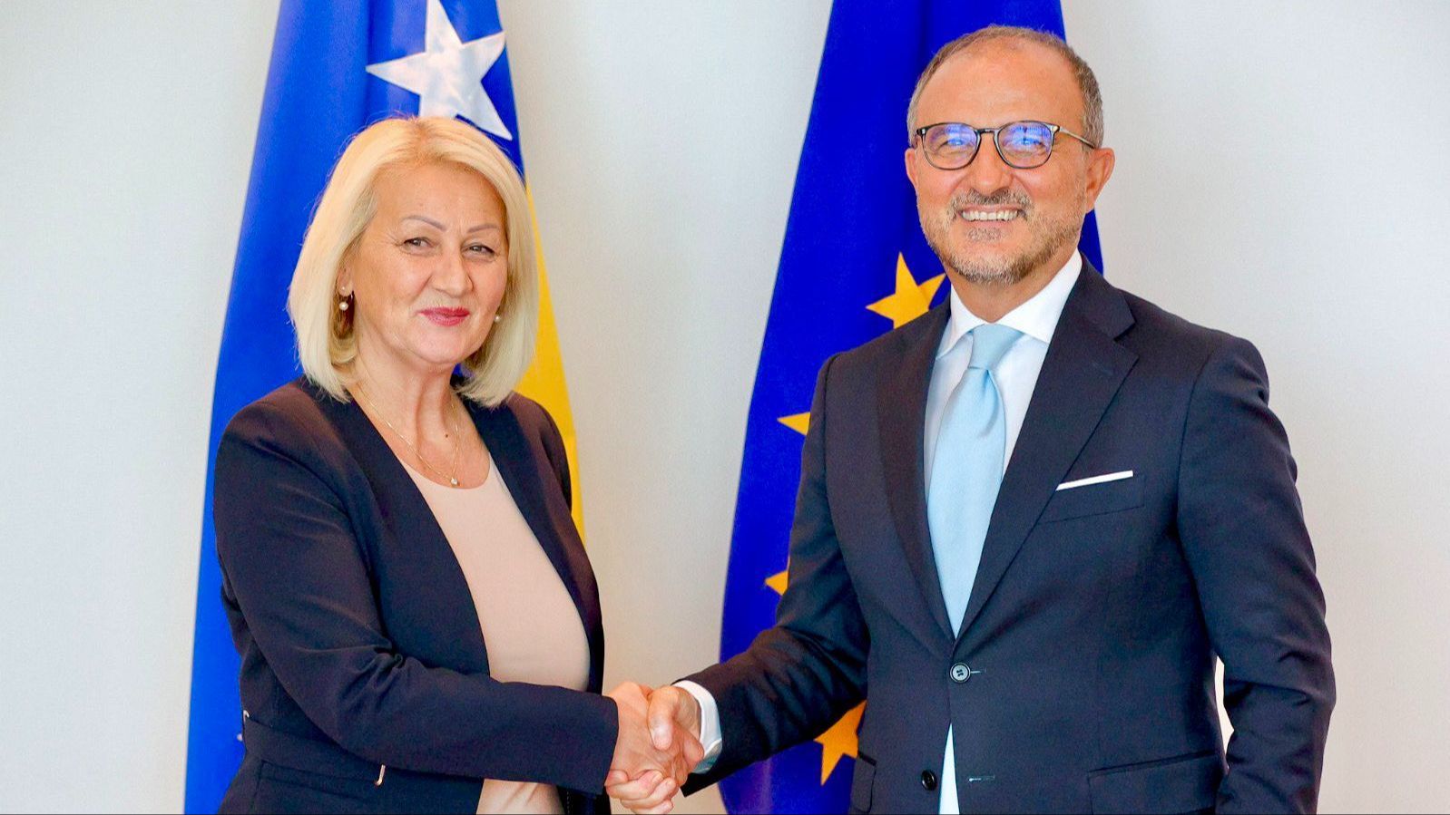 Krišto i Soreka. Delegacija EU