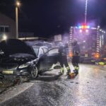 Požar automobila u tuzlanskom naselju Krojčica