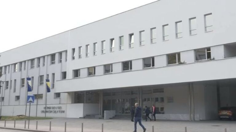 Općinski sud u Tuzli. Screenshot