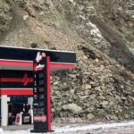 Haos u Zvorniku: Veća količina kamenja se obrušila na benzinsku pumpu