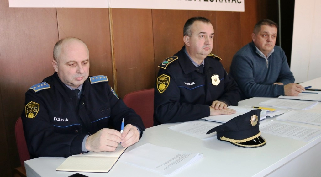 Održan prošireni kolegij direktora Uprave policije MUP TK-a (FOTO)