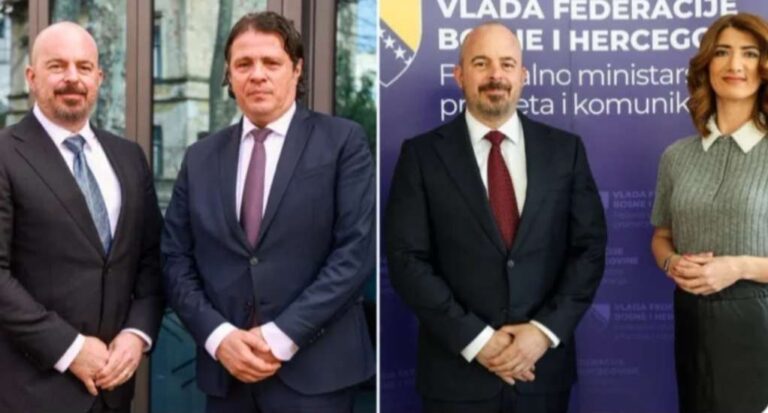 Ginkel s dopredsjednikom Kraljevićem i ministricom Katić o jačanju odnosa i ulaganja. FENA