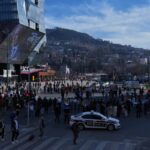 Pogledajte kako je izgledala protestna kolona ispred SCC-a