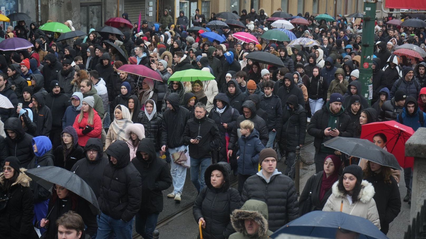 Protest građana. Avaz