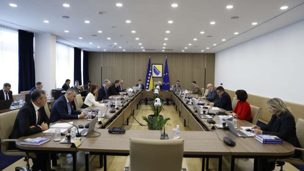 Vijeće ministara BiH 9. februara o Prijedlogu odluke o usvajanju Programa reformi BiH 2025.. FENA