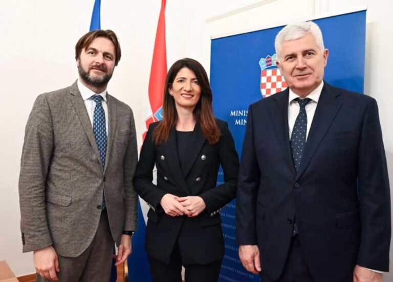 Tokom susreta. HDZ BiH / Facebook