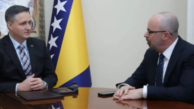 Denis Bećirović i John Ginkel. Predsjedništvo BiH