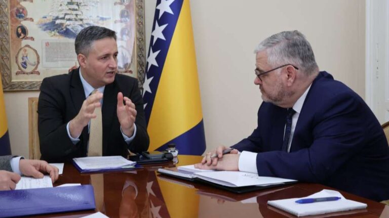 Bećirović i Krišok. Kabinet člana Predsjedništva BiH