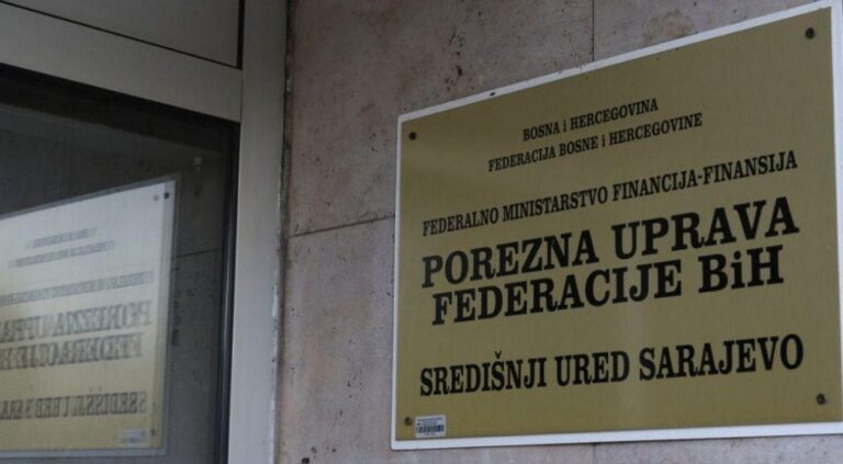 Porezna uprava FBiH. Vlada FBiH