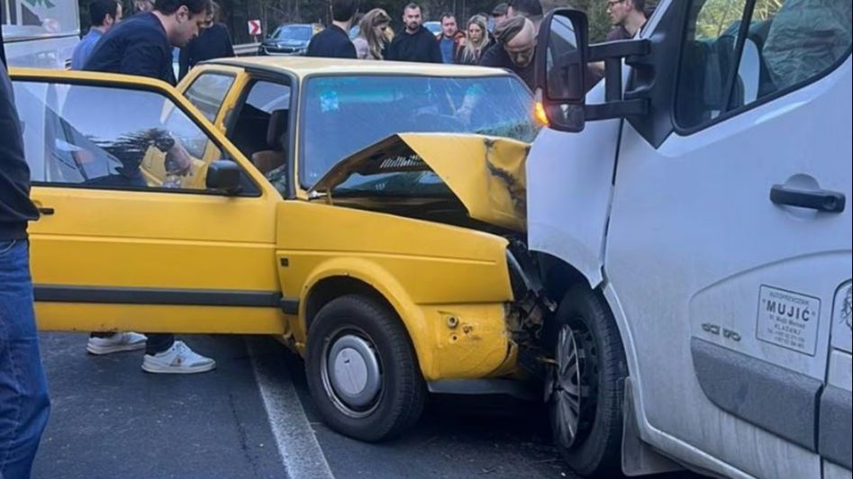 Teška nesreća na Nišićima: Ima povrijeđenih, saobraćaj potpuno obustavljen