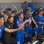 Nogometaši Širokog Brijega burno proslavili pobjedu nad Sarajevom