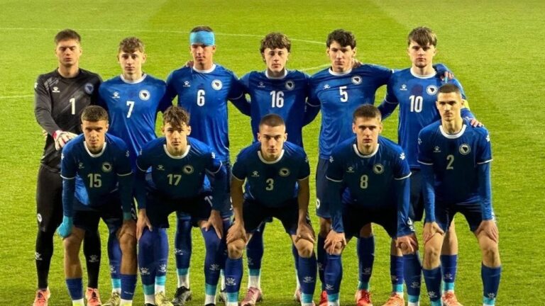 Juniorska reprezentacija BiH. FOTO: NFSBiH