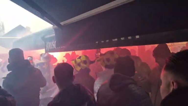 Sjajna atmosfera u Zenici. FOTO: Dnevni avaz