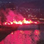 Korteo BHFanaticosa i pogled na Bilino polje