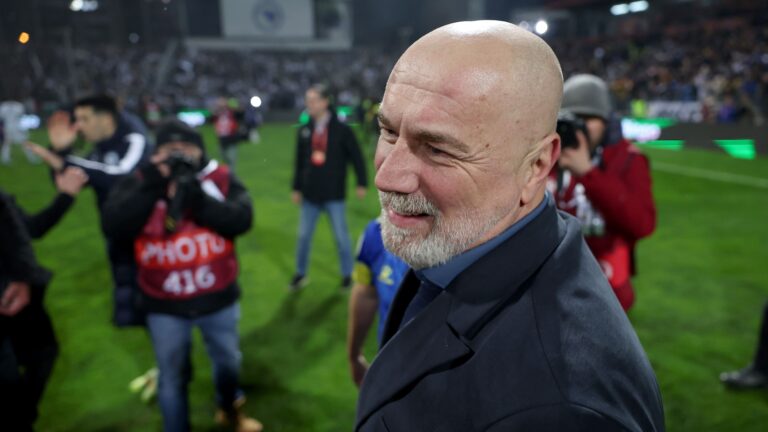 Sergej Barbarez nakon pobjede. FOTO: UEFA