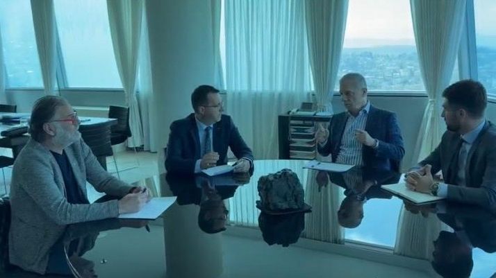 Sastanku s predsjednikom Radončićem. SBB