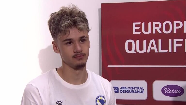 Kerim Alajbegović nakon plasmana na Mundijal. FOTO: BHT