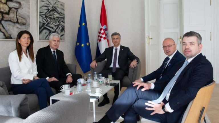 Čović i Plenković. PSBiH