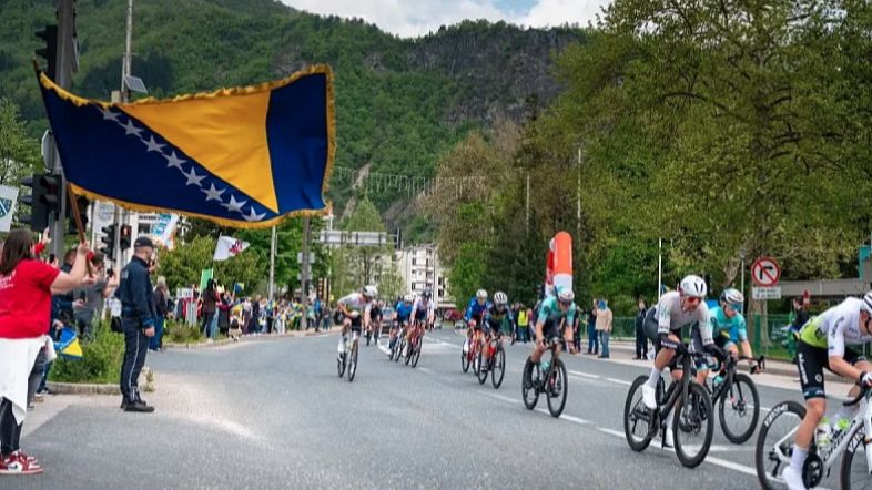 Biciklisti na putu. Tour of Bosnia and Herzegovina