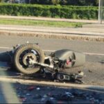 Teška nesreća kod RTV doma: Povrijeđen moticiklista, dijelovi rasuti po cesti