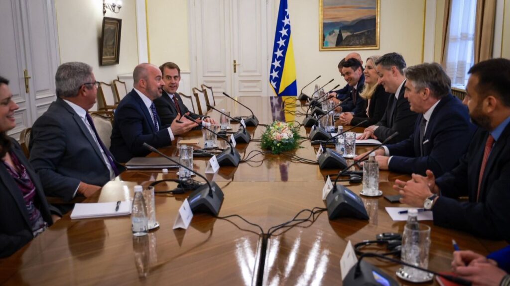 Ginkel i zvaničnici AAFS-a se sastali s članovima Predsjedništva BiH: Projekat Južne interkonekcije dobija na zamahu