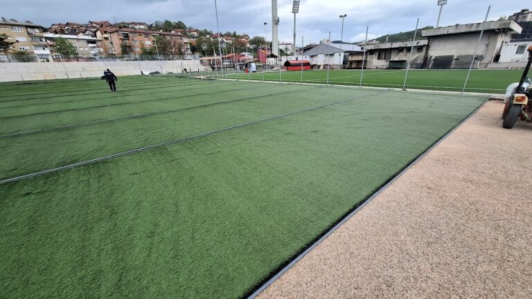 Radovi na pomoćnom stadionu „Tušanj“ u završnoj fazi