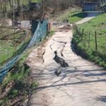 Zbog klizišta u vogošćanskom naselju Ugorsko zatvoren promet, problemi sa vodosnabdijevanjem