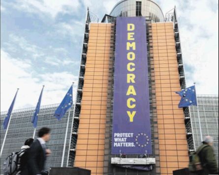 Stalna upozorenja iz EU sjedišta u Briselu. Screenshot