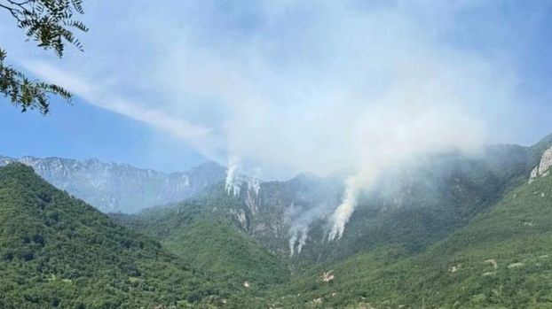 Požar kod Jablanice. Jablanicalive