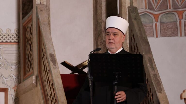 Husein ef. Kavazović. Mina