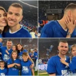 Džeko s porodicom proslavio povratak Šalkea u Bundesligu
