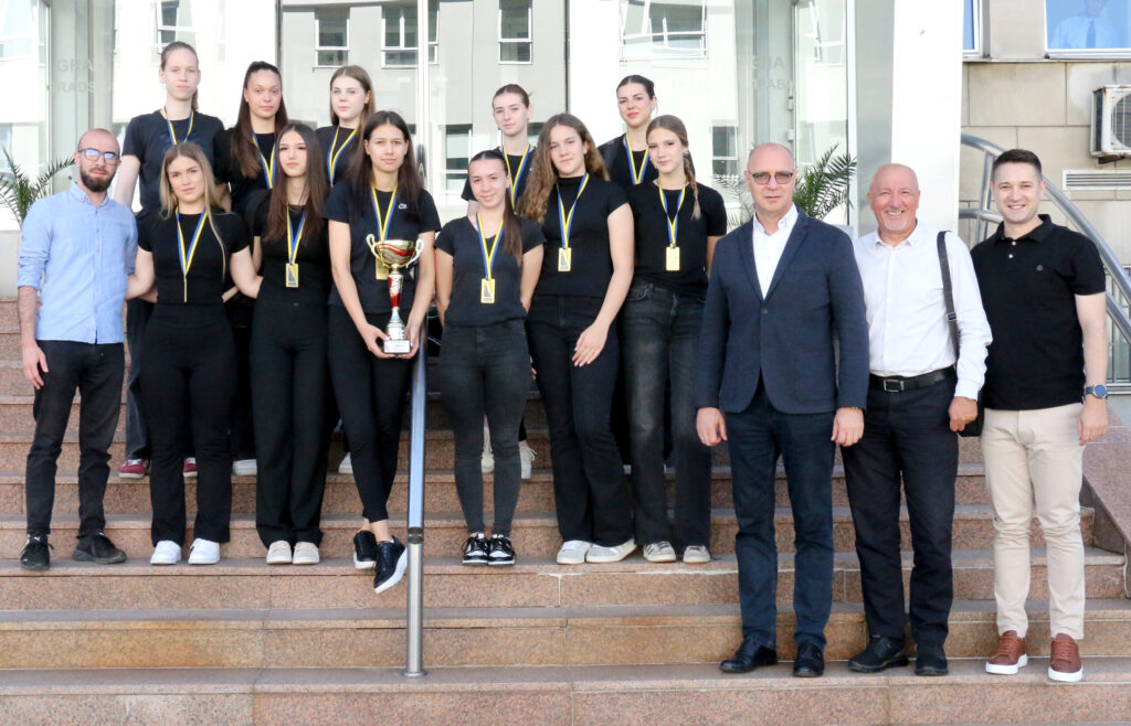 Prijem za seniorke tuzlanskog Košarkaškog kluba STARTz