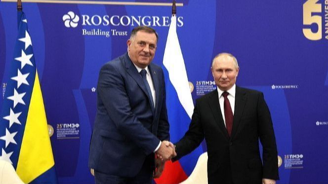 Dodik očekuje dolazak Putina na osveštanje rusko-srpskog hrama