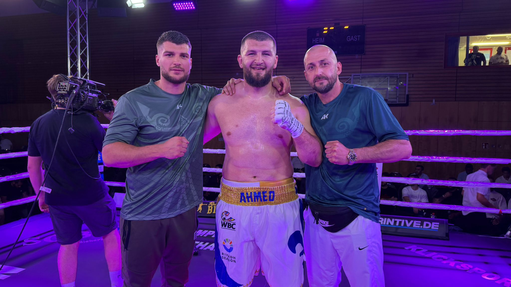 Ahmed Krnjić u društvu Elvira Šendre. FOTO: Ustupljena fotografija